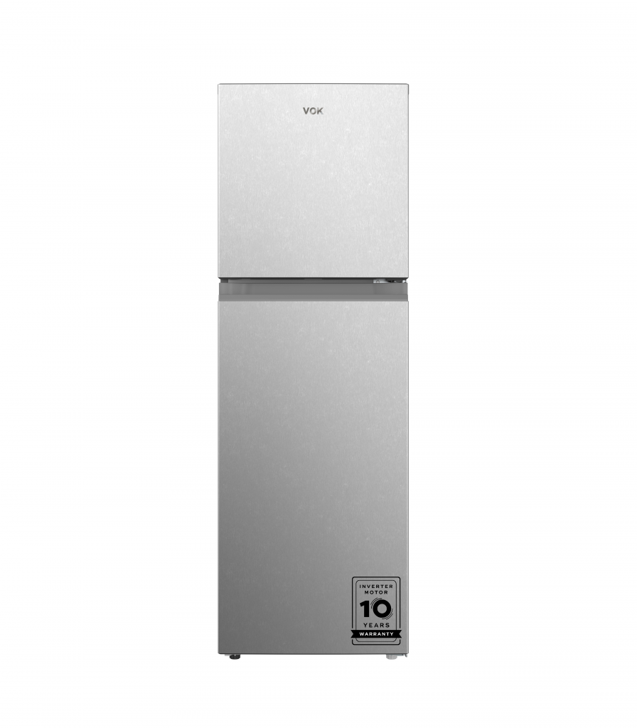EVR-190DEI: Frigorífico dos puertas | Inox | 149 cm | No-Frost | Eficiencia Energética E
