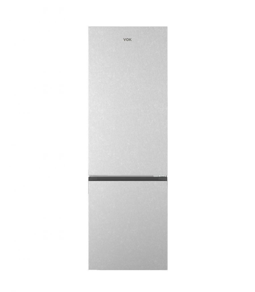 EVR-405NEI: Frigorífico Combi | Inox | 185,5 cm | Total No-Frost | Gran Capacidad | Eficiencia Energética E