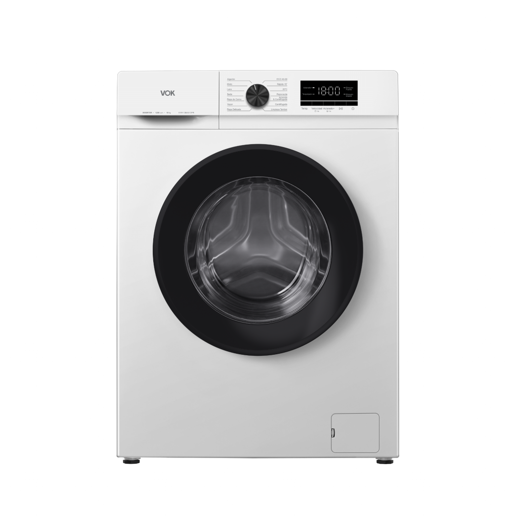 EVW-10BAW12PR  | Lavadora 10Kg | 1200 RPM | Blanco | Eficiencia Energética A