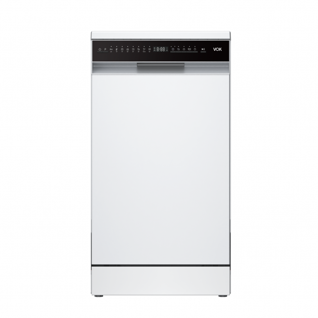 EVD-11FCWAD: Lavavajillas, 60 cm, 11 cubiertos, Blanco, Eficiencia Energética C